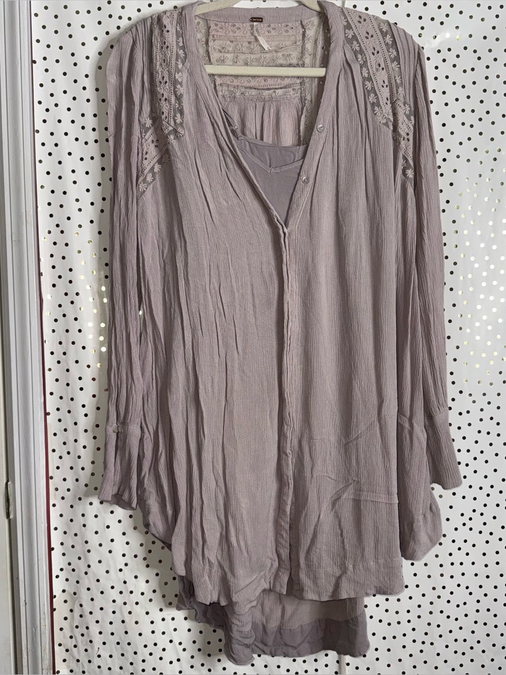 Free People Lace-Detail Women's Dress